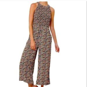 Ann Taylor Loft 00 Petites Floral Jumpsuit